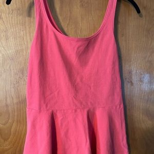 Pink Express crop tank top